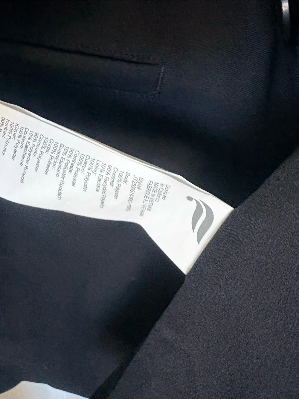 Fabletics Black Men's pants The Don Classic Fit